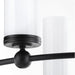 Quorum - 667-8-59 - Eight Light Chandelier - Lee Boulevard - Matte Black