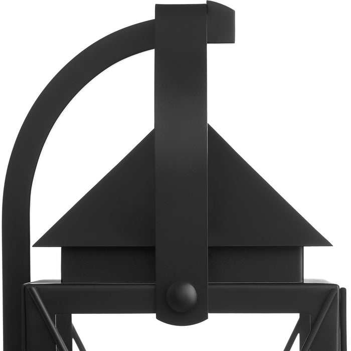 Quorum - 73-25-59 - Three Light Lantern - Mystic - Matte Black