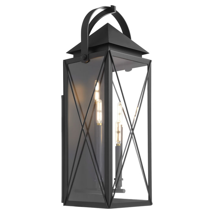 Quorum - 73-30-59 - Four Light Pendant - Mystic - Matte Black