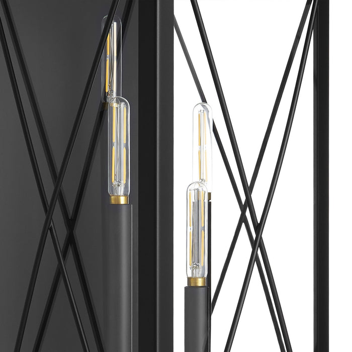 Quorum - 73-30-59 - Four Light Pendant - Mystic - Matte Black