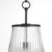 Quorum - 8238-11-59 - One Light Pendant - Providence - Matte Black