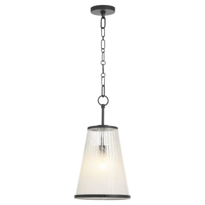 Quorum - 8238-13-59 - One Light Pendant - Providence - Matte Black