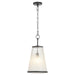 Quorum - 8238-13-59 - One Light Pendant - Providence - Matte Black