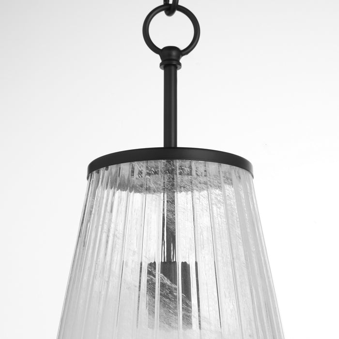Quorum - 8238-13-59 - One Light Pendant - Providence - Matte Black