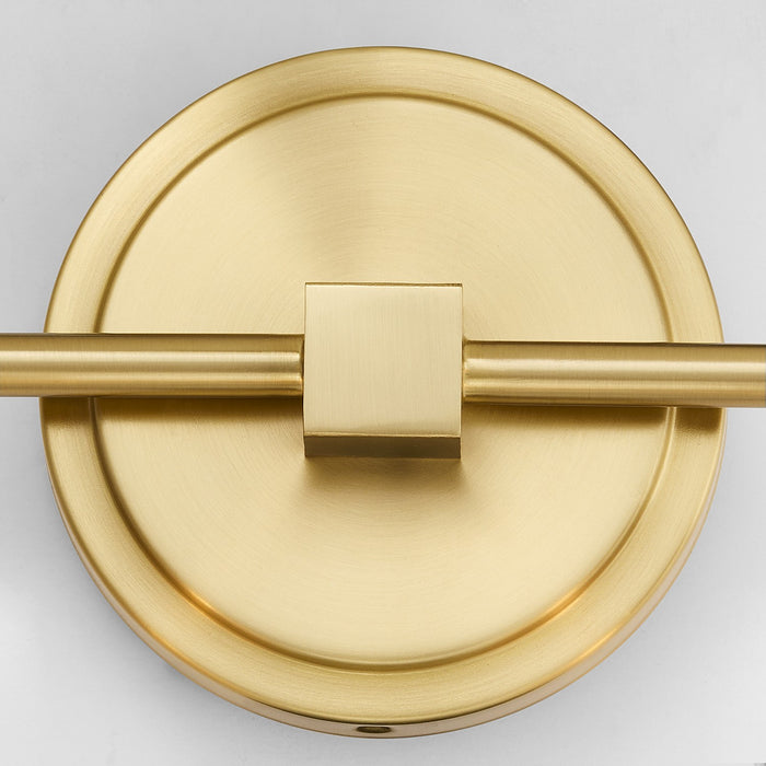 Quorum - 5238-2-80 - Two Light Vanity - Providence - Aged Brass