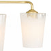 Quorum - 5238-4-80 - Four Light Vanity - Providence - Aged Brass