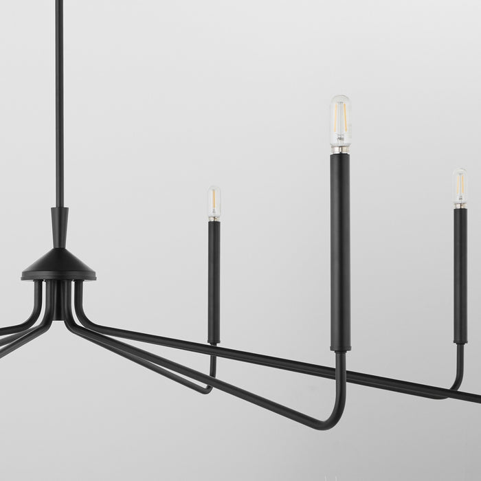 Quorum - 6238-8-59 - Eight Light Chandelier - Providence - Matte Black
