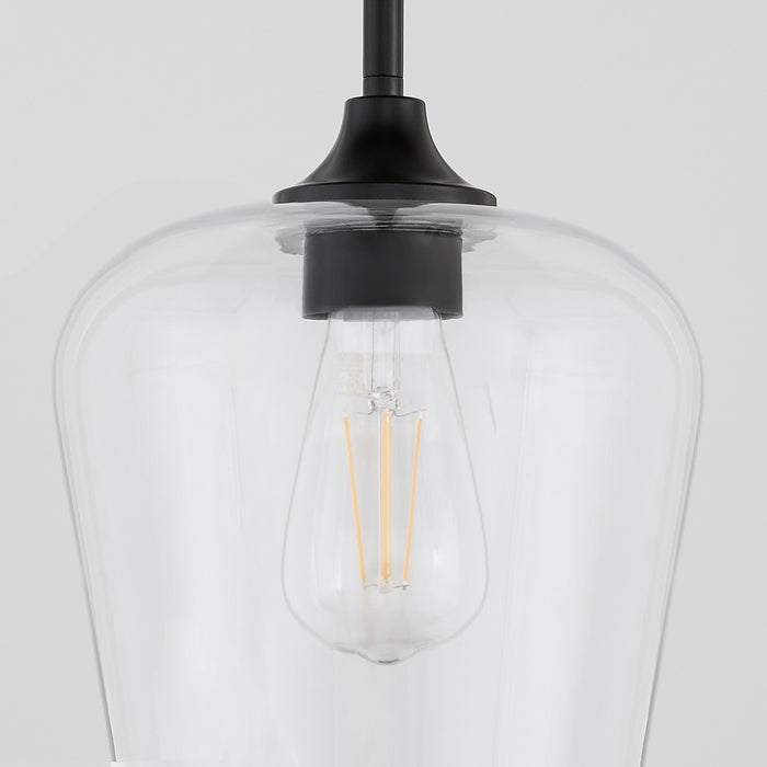 Quorum - 3313-59 - One Light Pendant - Raymond - Matte Black