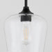 Quorum - 3313-59 - One Light Pendant - Raymond - Matte Black