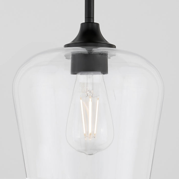 Quorum - 3313-59 - One Light Pendant - Raymond - Matte Black