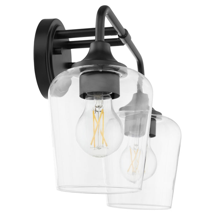 Quorum - 5313-2-59 - Two Light Vanity - Raymond - Matte Black