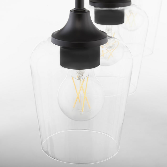 Quorum - 5313-3-59 - Three Light Vanity - Raymond - Matte Black