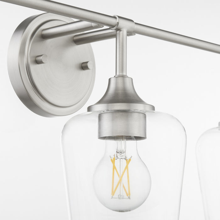 Quorum - 5313-3-65 - Three Light Vanity - Raymond - Satin Nickel