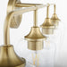 Quorum - 5313-4-80 - Four Light Vanity - Raymond - Aged Brass