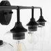 Quorum - 5313-4-59 - Four Light Vanity - Raymond - Matte Black
