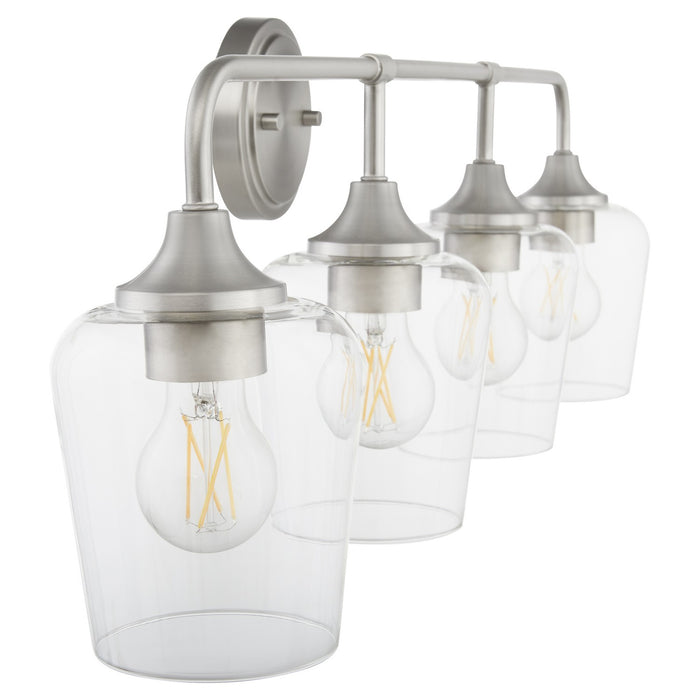 Quorum - 5313-4-65 - Four Light Vanity - Raymond - Satin Nickel