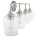 Quorum - 5313-4-65 - Four Light Vanity - Raymond - Satin Nickel