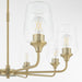 Quorum - 6313-8-80 - Eight Light Chandelier - Raymond - Aged Brass