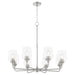 Quorum - 6313-8-65 - Eight Light Chandelier - Raymond - Satin Nickel