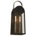 Quorum - 72-20-5982 - Two Light Wall Mount - Rossi - Matte Black w/ Aged Copper