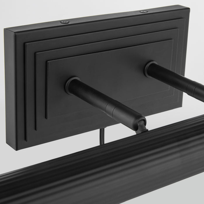 Quorum - 942-59 - Two Light Picture Light - Sunset - Matte Black