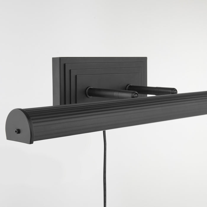 Quorum - 942-59 - Two Light Picture Light - Sunset - Matte Black