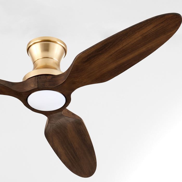 Quorum - 39563-80 - 56 Inch  Ceiling Fan - Veleta - Aged Brass