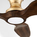 Quorum - 39563-80 - 56 Inch  Ceiling Fan - Veleta - Aged Brass