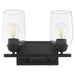 Quorum - 5112-2-59 - Two Light Vanity - Wallinger - Matte Black