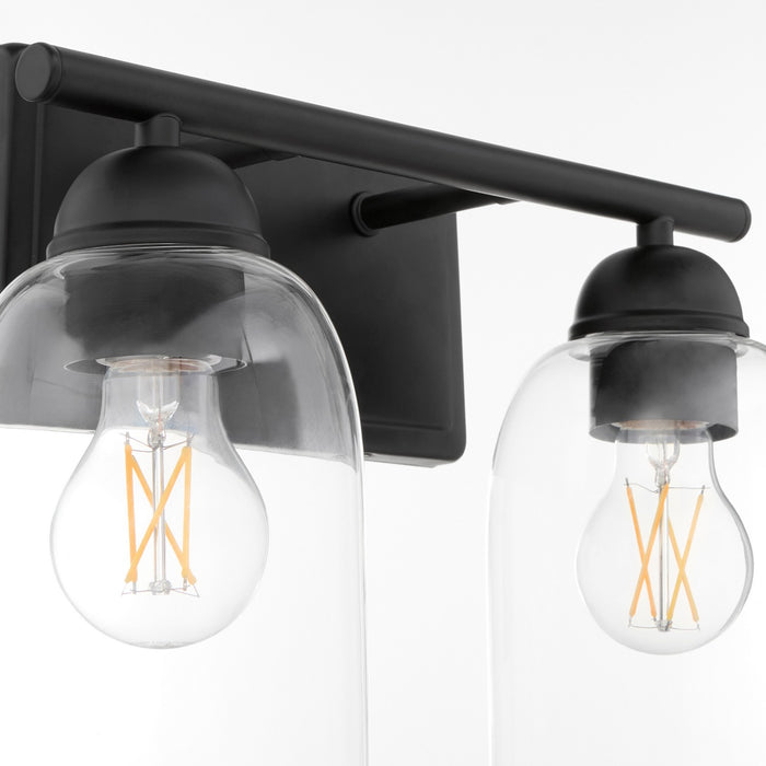 Quorum - 5112-2-59 - Two Light Vanity - Wallinger - Matte Black
