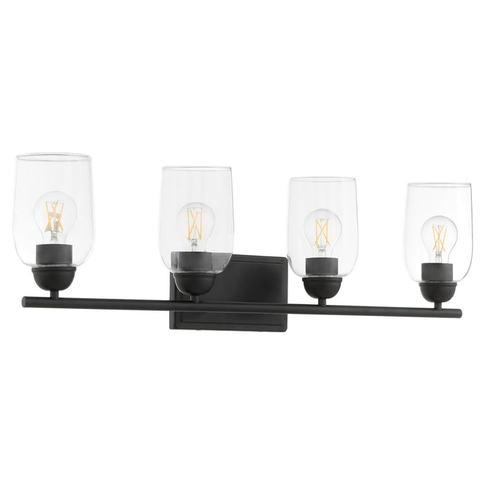 Quorum - 5112-4-59 - Four Light Vanity - Wallinger - Matte Black