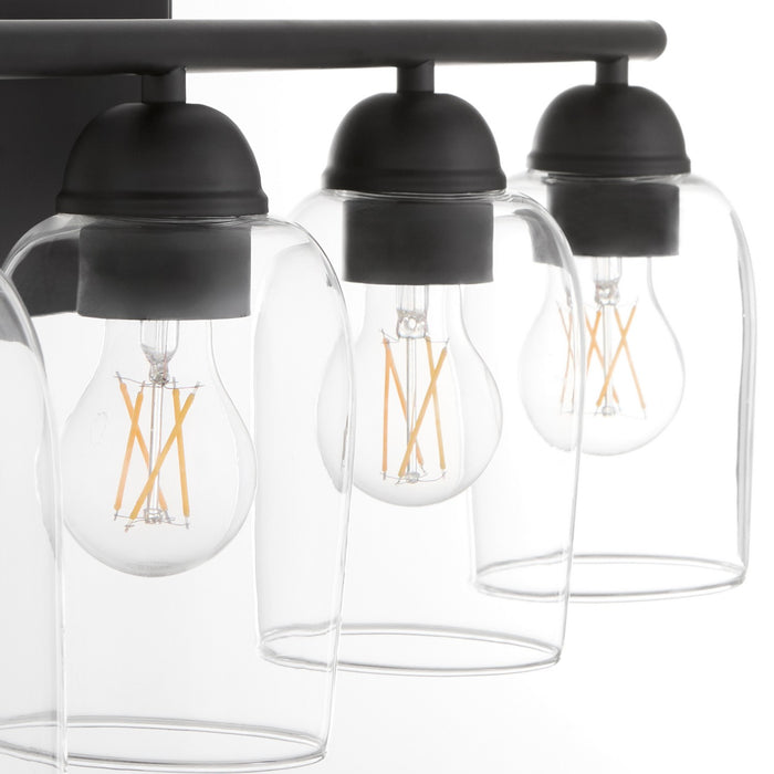 Quorum - 5112-4-59 - Four Light Vanity - Wallinger - Matte Black