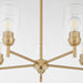 Quorum - 6112-5-80 - Five Light Chandelier - Wallinger - Aged Brass