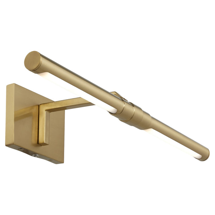 Quorum - 941-80 - One Light Picture Light - Warwick - Aged Brass