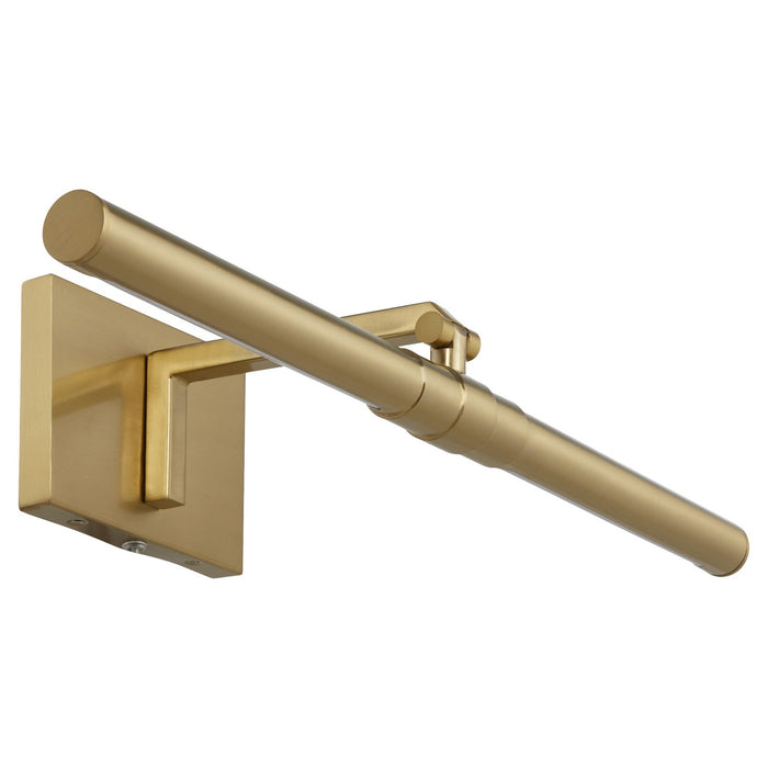 Quorum - 941-80 - One Light Picture Light - Warwick - Aged Brass