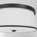 Quorum - 3203-20-59 - Four Light Ceiling Mount - Weir - Matte Black