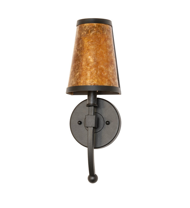 Meyda Tiffany - 270093 - One Light Wall Sconce - Verheven - Textured Black