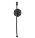 Meyda Tiffany - 270098 - One Light Wall Sconce - Verheven - Black Satin Wrought Iron