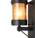 Meyda Tiffany - 270104 - One Light Wall Sconce - Parker - Textured Black