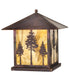 Meyda Tiffany - 273381 - One Light Pier Mount - Great Pines - Vintage Copper