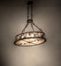 Meyda Tiffany - 273841 - Eight Light Pendant - Winter Pine - Copper Vein