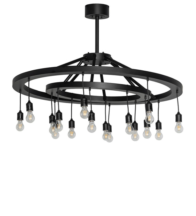 Meyda Tiffany - 273996 - 16 Light Chandelier - Donner - Solar Black