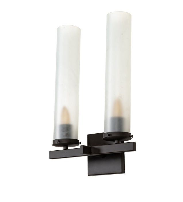 Meyda Tiffany - 274342 - Two Light Wall Sconce - Dante - Oil Rubbed Bronze