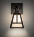 Meyda Tiffany - 274877 - One Light Wall Sconce - T" Mission" - Oil Rubbed Bronze