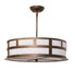 Meyda Tiffany - 274912 - Four Light Pendant - Smythe - Antique Copper