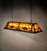 Meyda Tiffany - 278162 - Nine Light Pendant - Buffalo At Lake - Textured Black