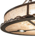 Meyda Tiffany - 278203 - Eight Light Pendant - Copper Vein