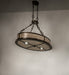 Meyda Tiffany - 278203 - Eight Light Pendant - Copper Vein