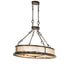 Meyda Tiffany - 278203 - Eight Light Pendant - Copper Vein