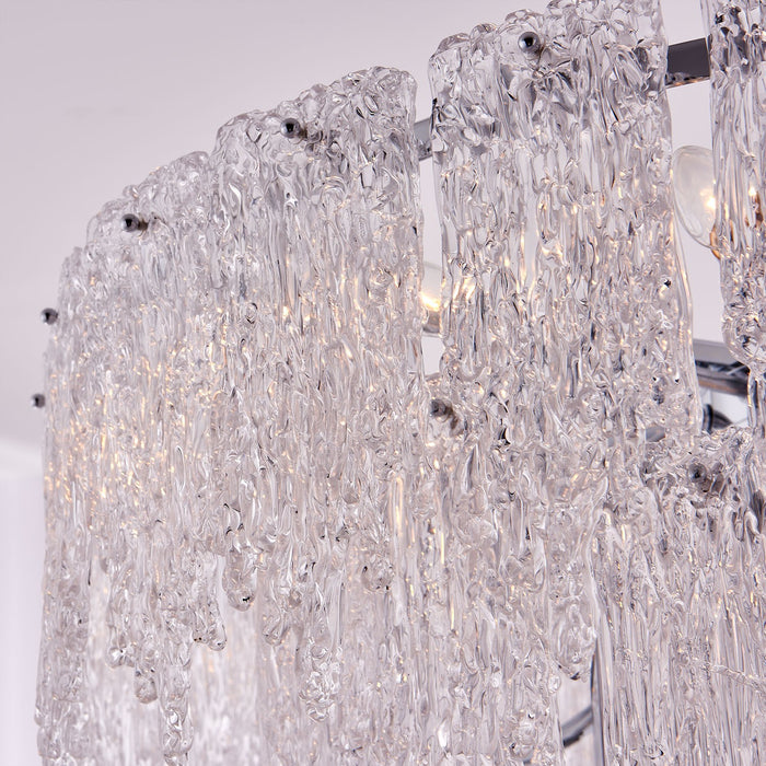 Kalco - 523256CH - 19 Light Pendant - Gisel - Polished Chrome